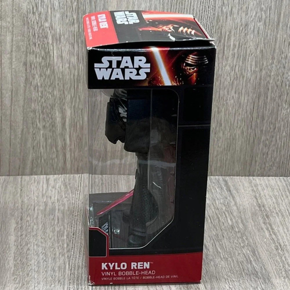 Funko Star Wars: The Force Awakens Kylo Ren Wacky Wobbler Vinyl Bobble-Head 3+ - Picture 3 of 9